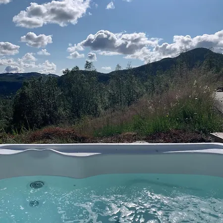 Flott Sol, Utsikt, Jacuzzi * Hovden (Aust-Agder)