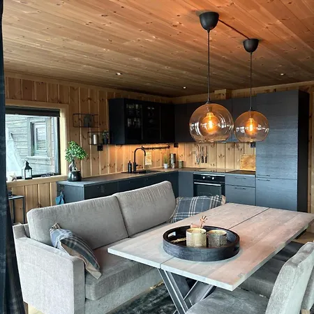 Flott Sol, Utsikt, Jacuzzi Dom wakacyjny Hovden (Aust-Agder)