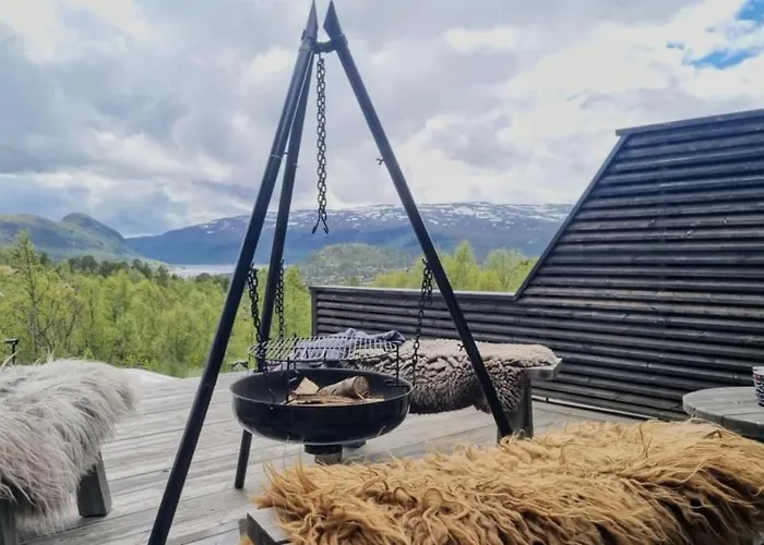 Dom wakacyjny Flott Sol, Utsikt, Jacuzzi Ledig Vinterferie Fra 24 Feb *