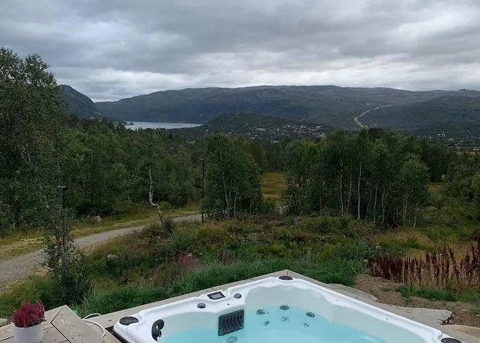 Dom wakacyjny Flott Sol, Utsikt, Jacuzzi Ledig Vinterferie Fra 24 Feb Hovden (Aust-Agder)
